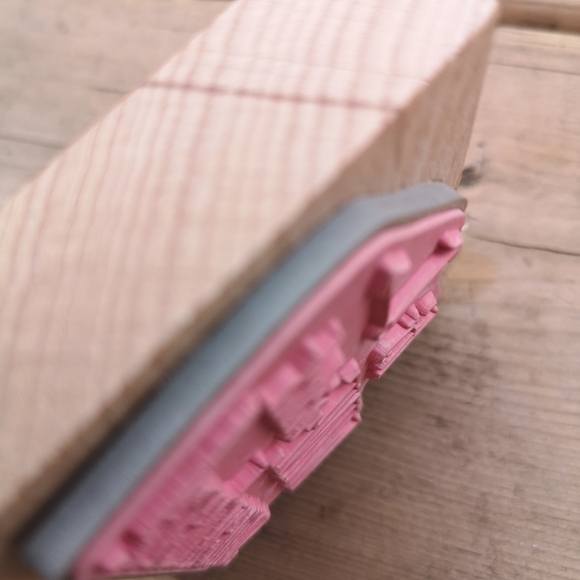 Lot Of 10, Vintage New Wood Rubber Stamps From Craftsmart & Studio g, 1" to 2.5" - Picture 3 of 10